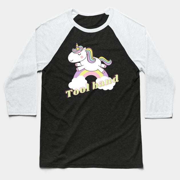 tool band ll unicorn Baseball T-Shirt by j and r